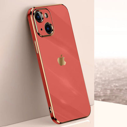 Soft Plating Camera Protection Case - iPhone