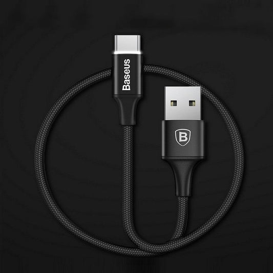 Baseus ® LED Light Type-C Fast Charge USB Cable