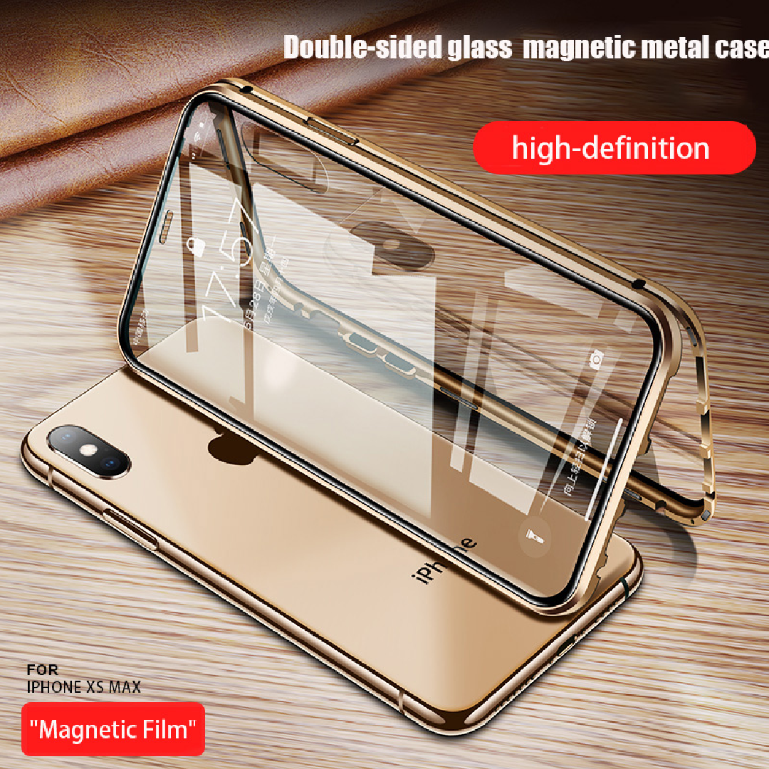 iPhone XR (Front+Back) Protection Magnetic Fit Case
