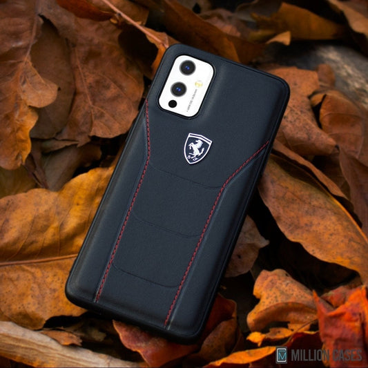 Ferrari ® OnePlus 9 Series Genuine Leather Crafted Limited Edition Case