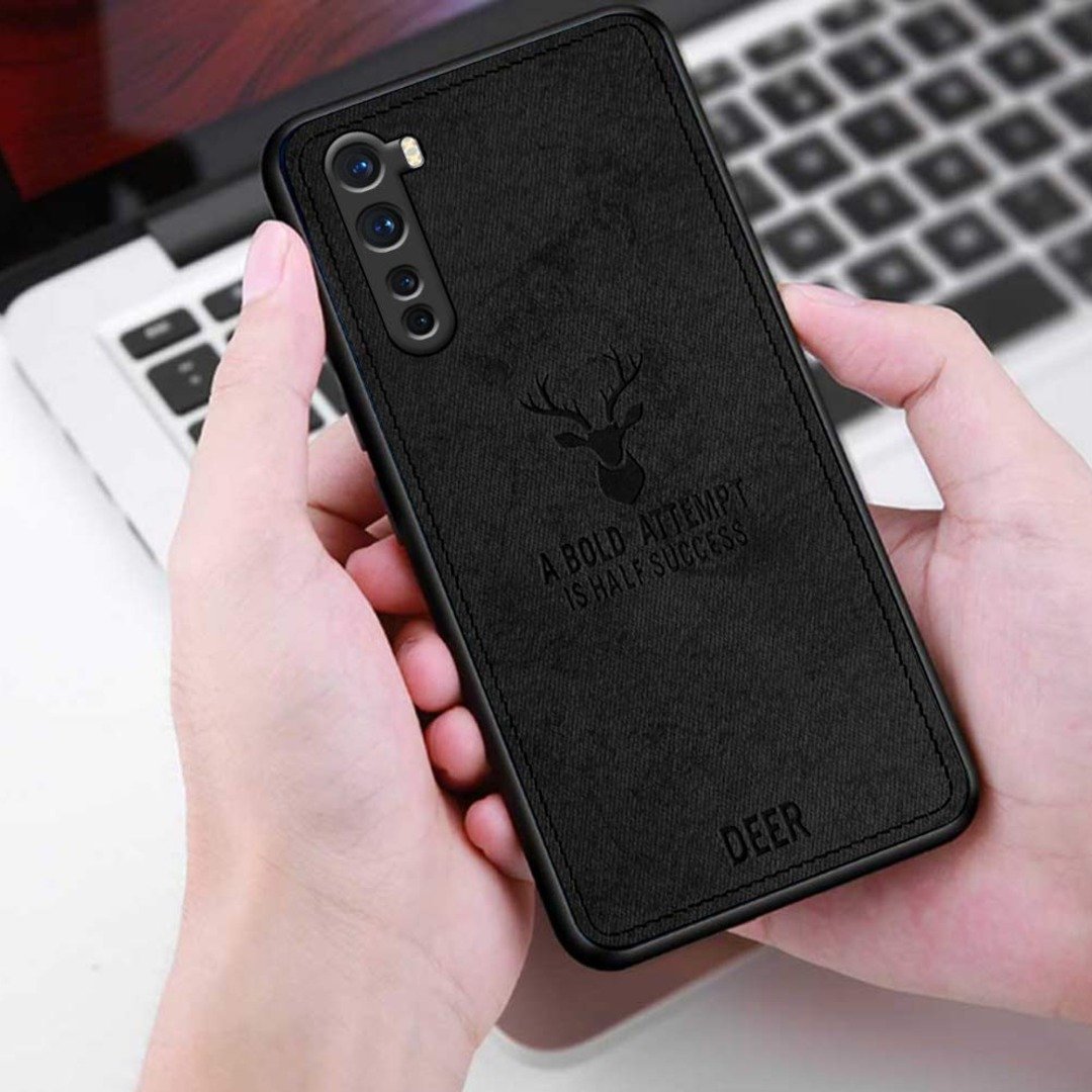 OnePlus Nord Printed Deer Pattern Fabric Case