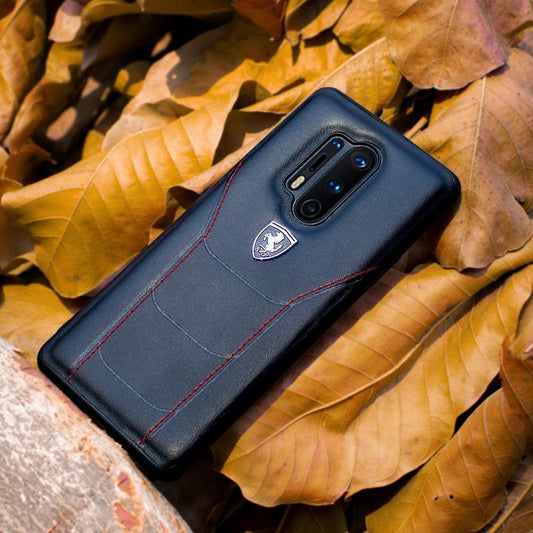 Ferrari ® Oneplus 8 Pro Genuine Leather Crafted Limited Edition Case