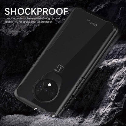 OnePlus 7T Shockproof Transparent Back Eagle Case