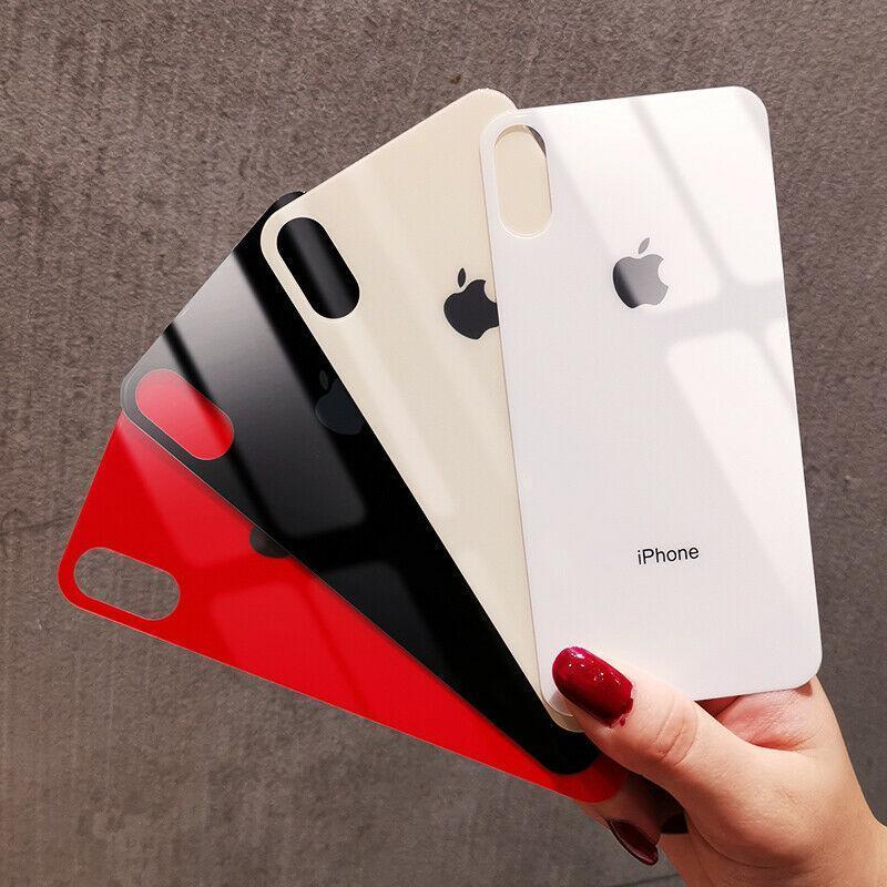 iPhone X Series (3 in 1 Combo) Back Tempered Glass + Front Tempered Glass + Camera Lens Guard