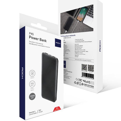 Rock ® P-45 Dual USB 10000 mAh Power Bank