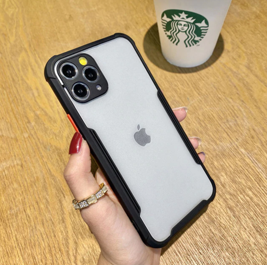 iPhone Shockproof Bumper Phone Case with Camera Protection