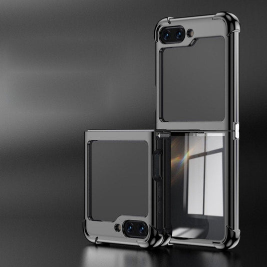 Galaxy Z Flip5 Elegant Plating Shockproof Frame Case