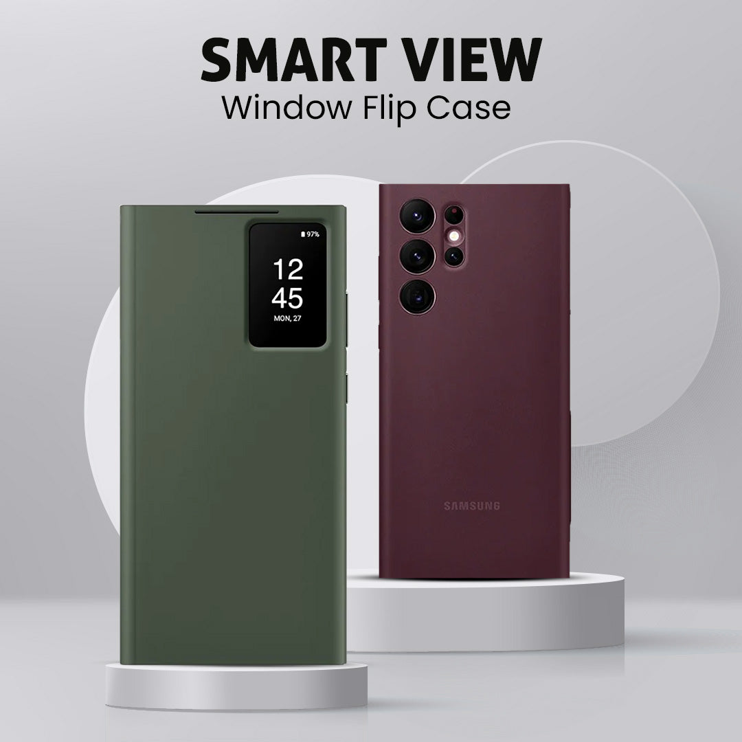 Smart View Window Flip Case - Samsung