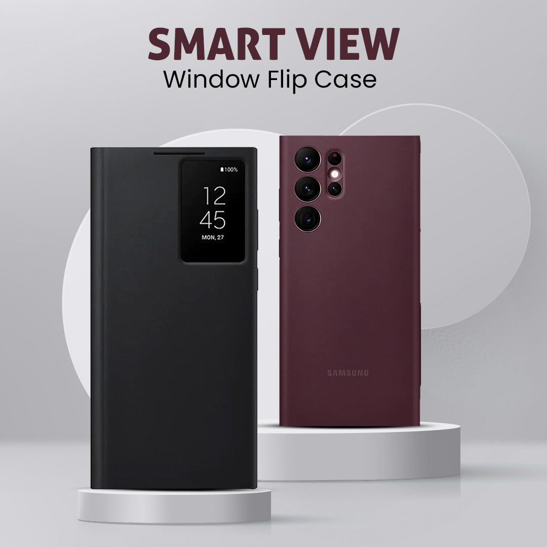 Smart View Window Flip Case - Samsung
