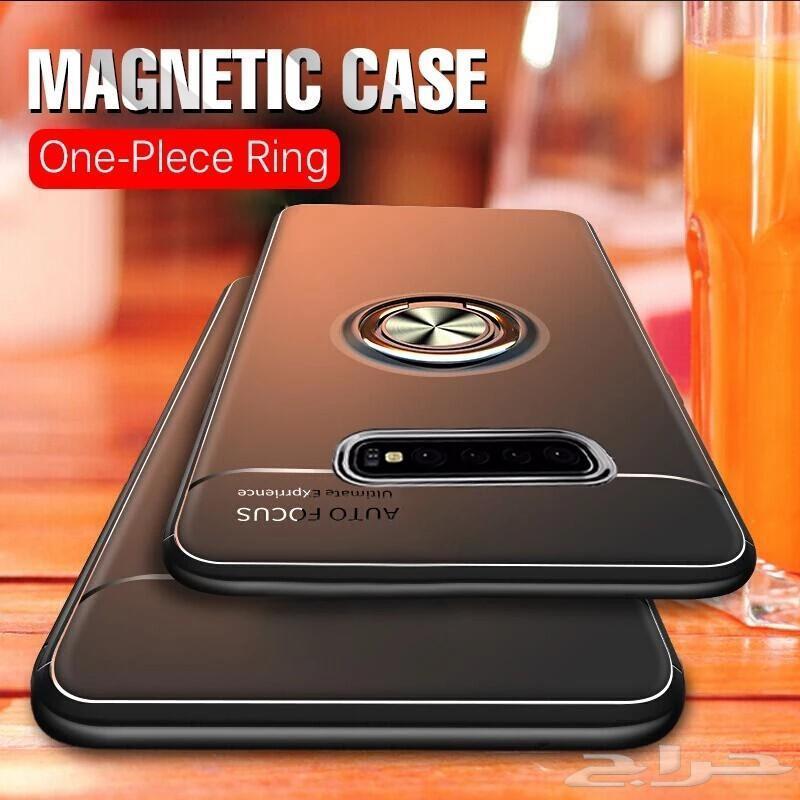 Samsung - Ring Case [2 in 1 Combo]  (Screen Protector + Lens Guard)