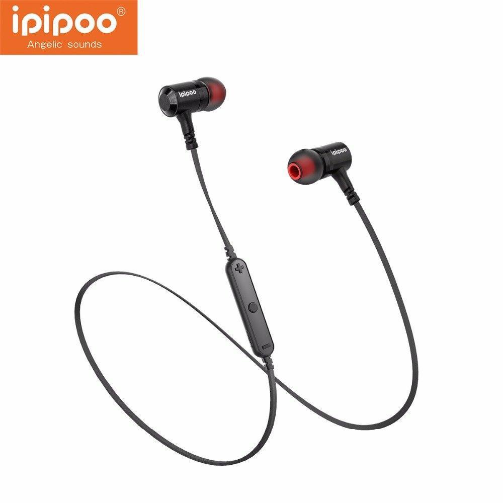 ipipoo ® Wireless Smart Sport Stereo Earphones-IL97BL (Black)