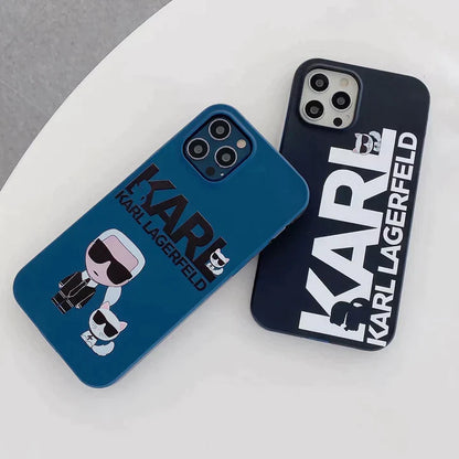 iPhone 12 Series Karl Frosted Bumper Case