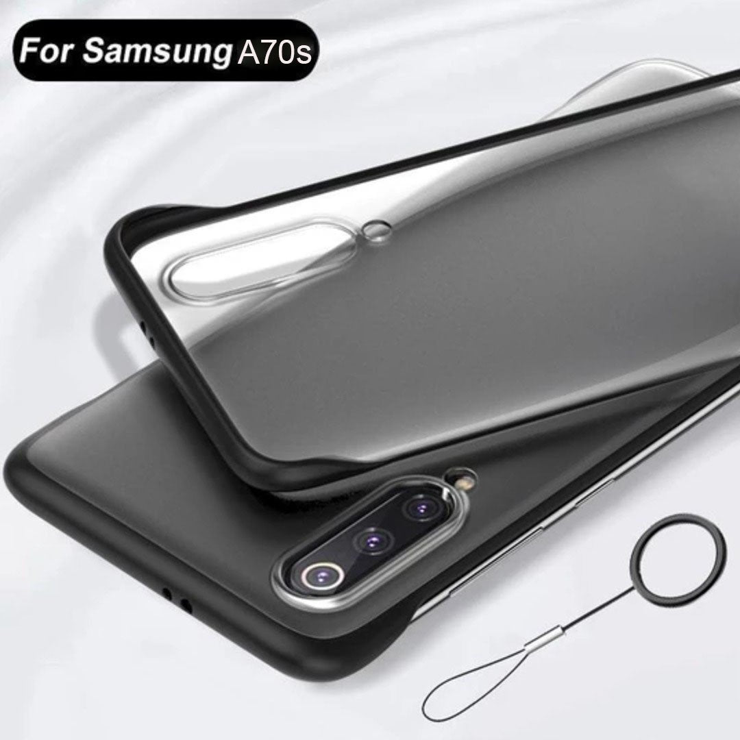 Galaxy A70s Luxury Frameless Transparent Case