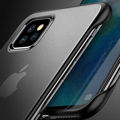 iPhone 11 Series Luxury Frameless Transparent Case