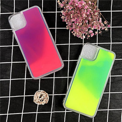 iPhone 11 Pro Max Glitter Luminous Neon Sand Case