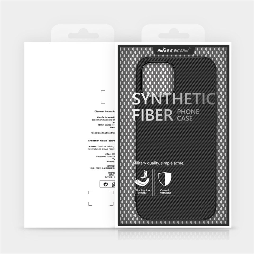 iPhone 12 Mini Synthetic Carbon Fiber Case