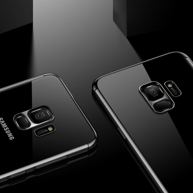 Galaxy S9/S9 Plus Glitter Series Transparent Ultra-thin Case