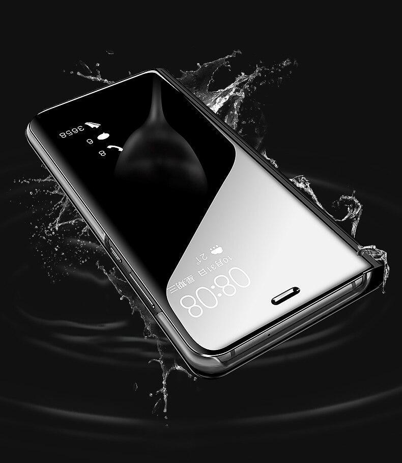 Galaxy S20 Plus Mirror Clear View Flip Case [Non Sensor Working]