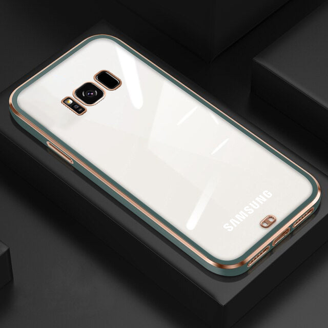 Galaxy S8 Plus Electroplating Ultra Clear Shining Case