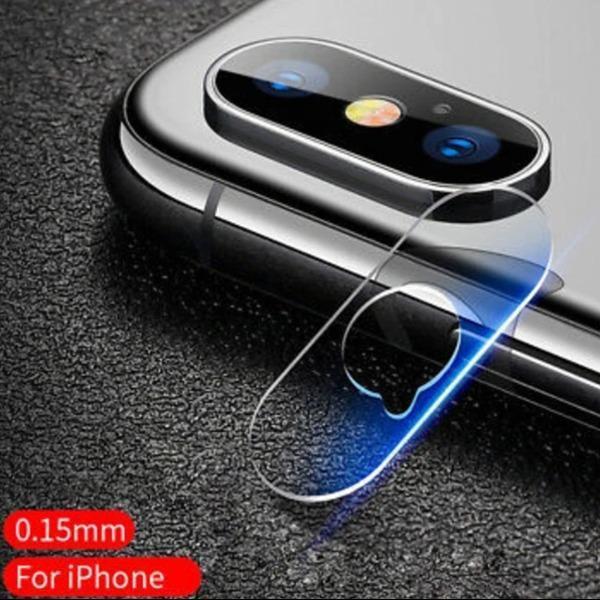 iPhone XS Max (3 in 1 Combo) 5000 mAh Battery Shell Case + Tempered Glass + Camera Lens Guard