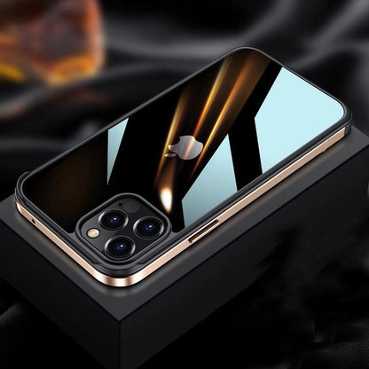 iPhone 12 Series Luxury Square Metal Frame case