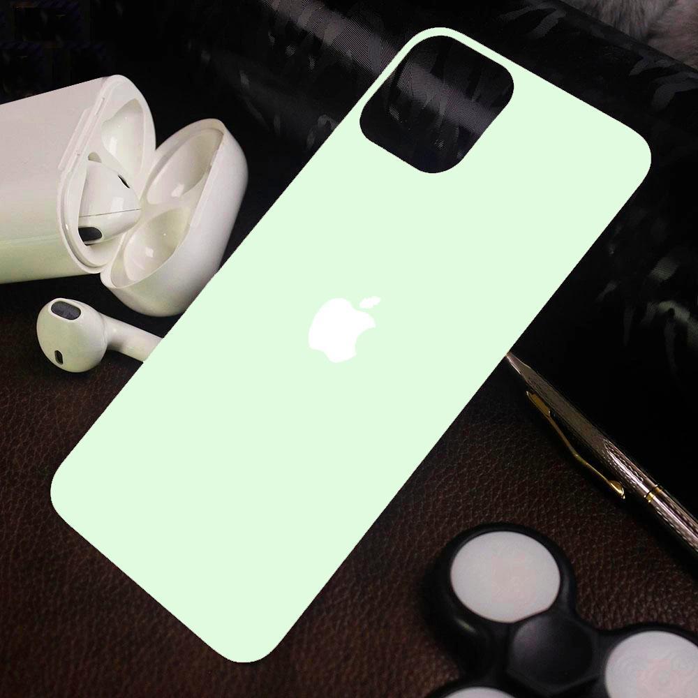iPhone 12 Ultra-thin Glossy Back Tempered Glass