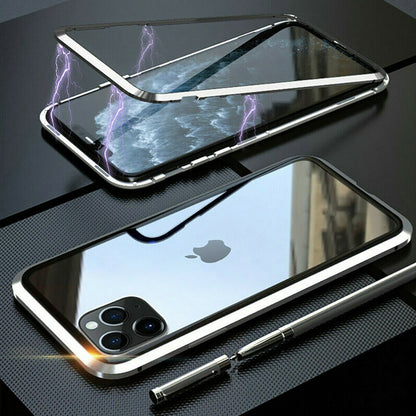 Apple iPhone Series (Front+Back) Magnetic Glass Case