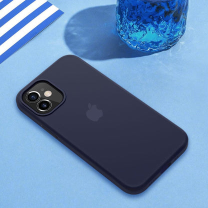 iPhone 12 Mini Liquid Silicone Logo Case