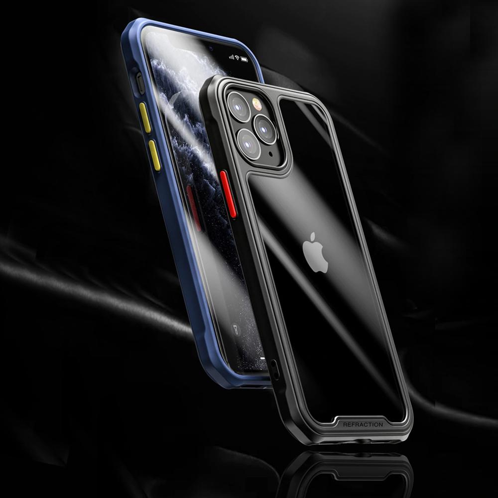 iPhone 12 Series Durable Shockproof Refraction Fiber Case