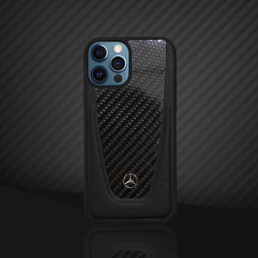 Mercedes Benz ® iPhone 12 Series Carbon Fiber Hybrid Case