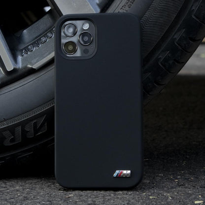 BMW ® iPhone 12 Pro Motorsport Badge Silicone Case