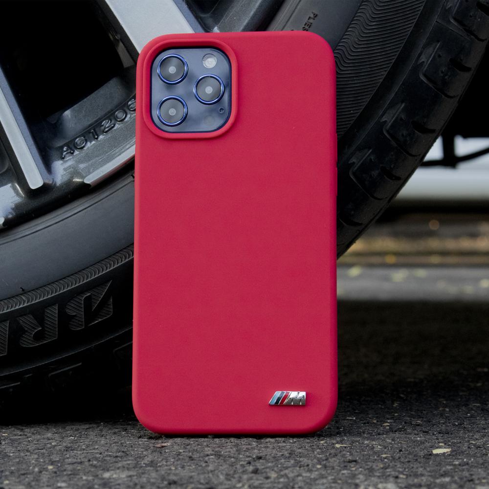 BMW ® iPhone 12 Pro Motorsport Badge Silicone Case