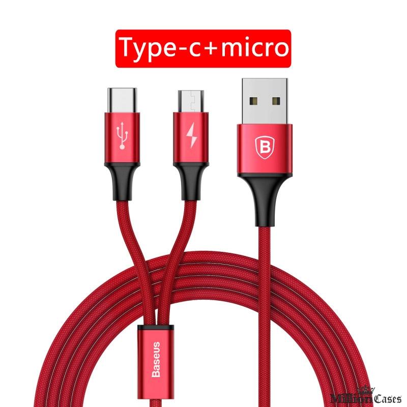 Baseus ® Type C Micro USB Charging Cable