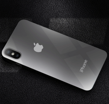 iPhone X LED Logo Glass Back Case