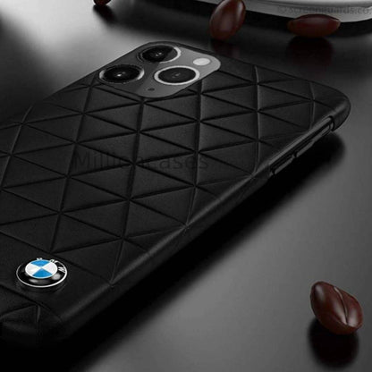 BMW ® iPhone 11 Series Leather Texture Case