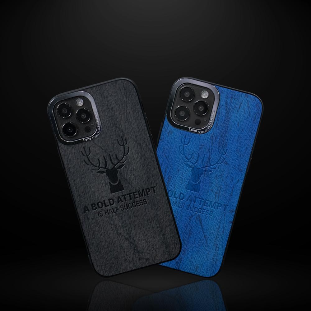 iPhone 12 Pro Deer Pattern Inspirational Soft Case