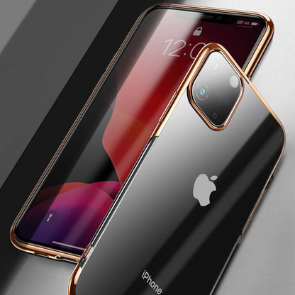 Baseus iPhone 11 Series Ultra-Thin Transparent Sparkling Edge Case