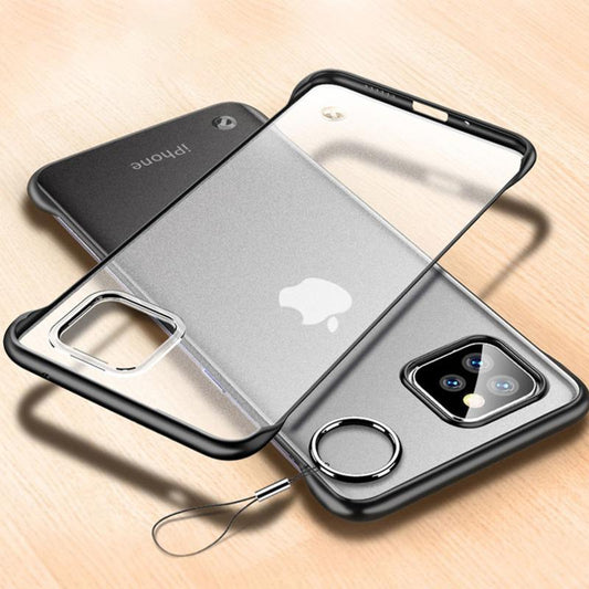 iPhone 11 Series Luxury Frameless Transparent Case