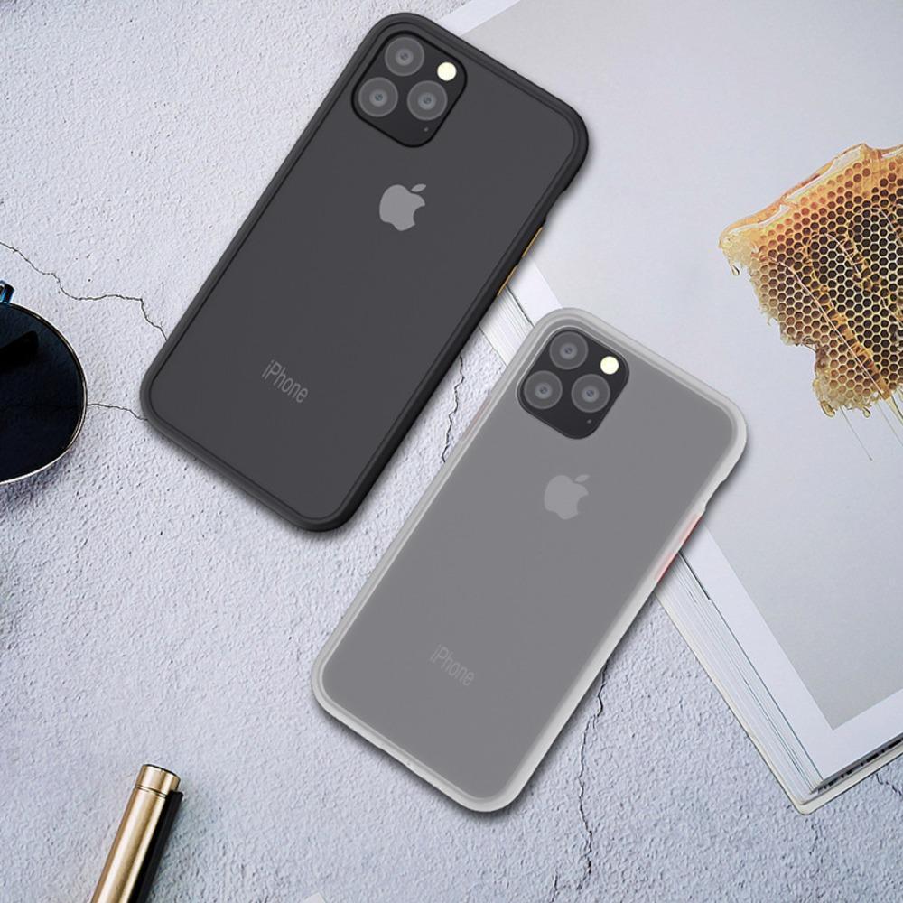 iPhone Series Matte Silicone Shockproof Armor Case
