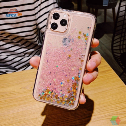 iPhone 11 Series Liquid Glitter Sparkle Shiny Bling Case