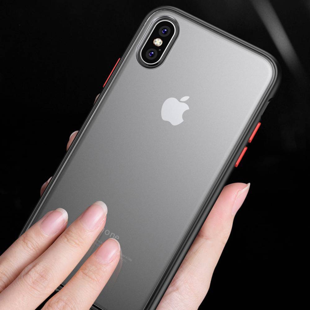 iPhone XS Luxury Shockproof Matte Finish Case