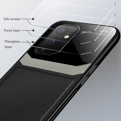 OnePlus 9 Pro Sleek Slim Leather Glass Case