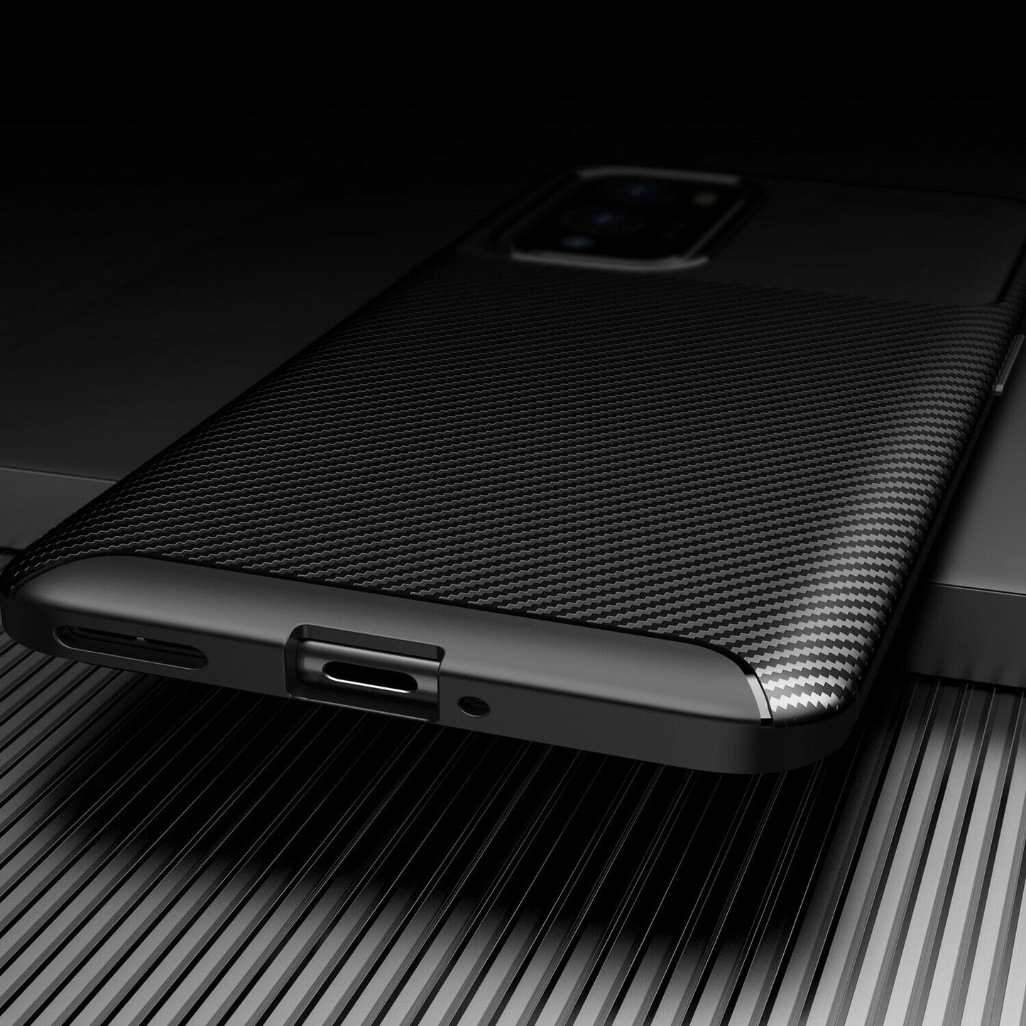 OnePlus 9 Pro Frosted Carbon Fiber Shockproof Soft Case