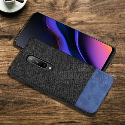 OnePlus 7 Pro Two-tone Leather Textured Matte Case