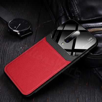 OnePlus 7 Series  Sleek Slim Leather Glass Case