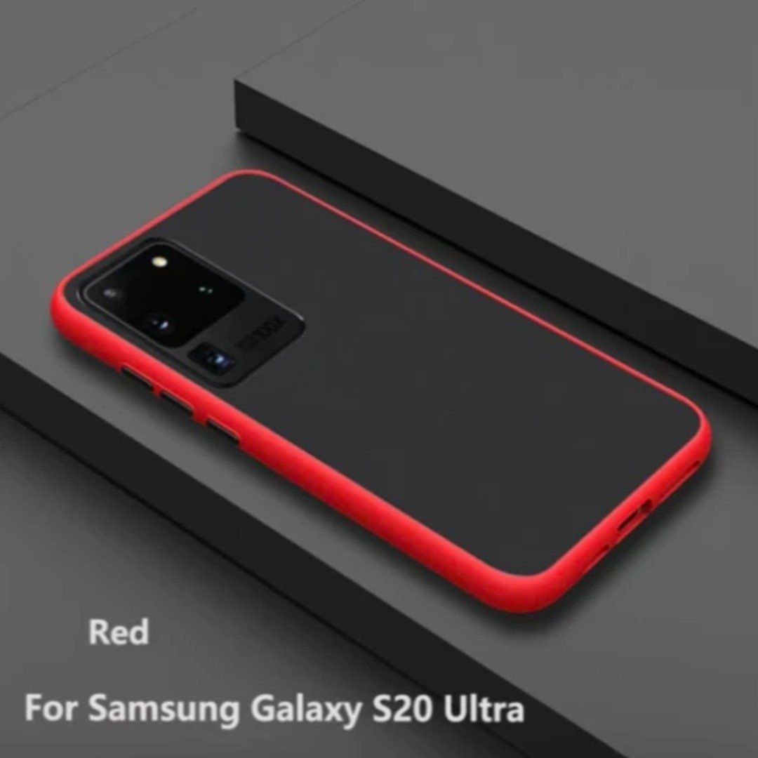 Galaxy S20 Ultra Luxury Matte Shockproof Case