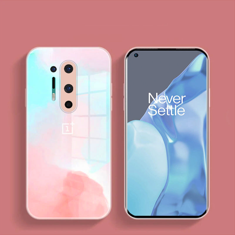 OnePlus 8 Pro Colorful Wave Glass Phone Case