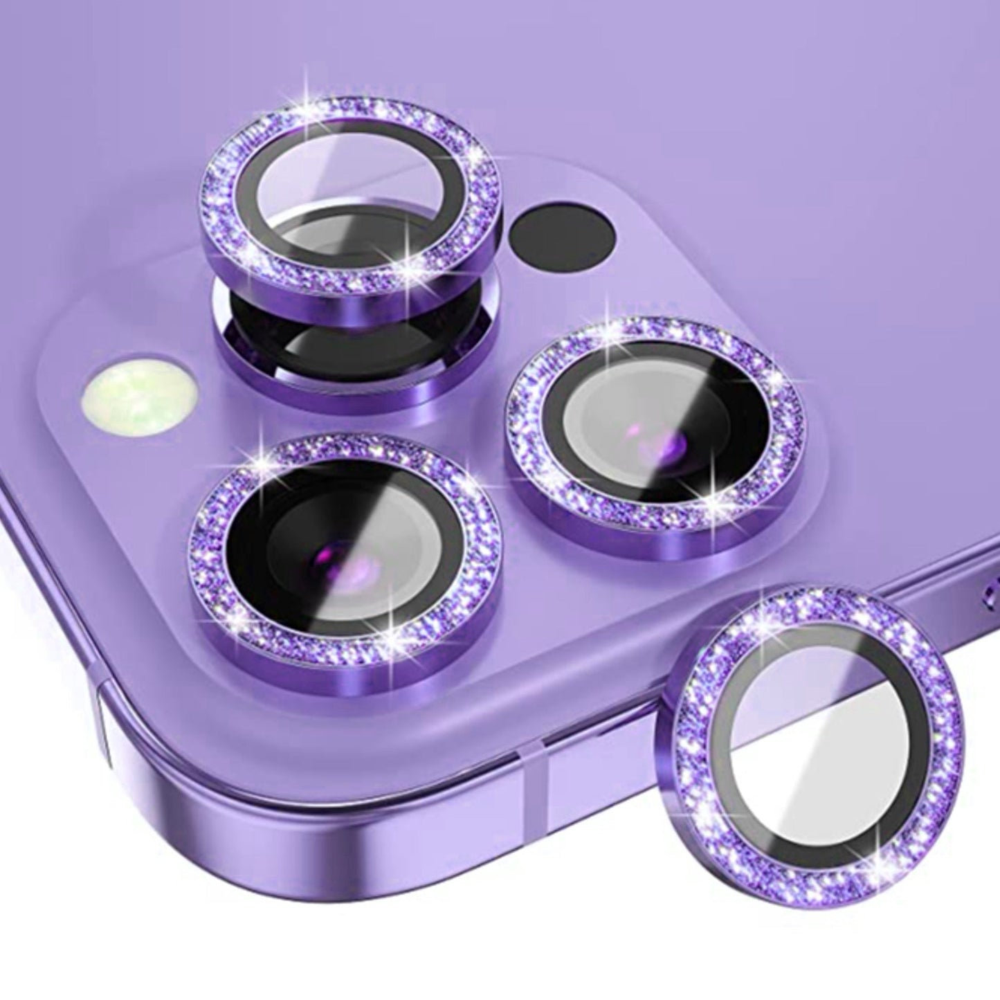 Glitter Diamond Camera Lens Protector - iPhone