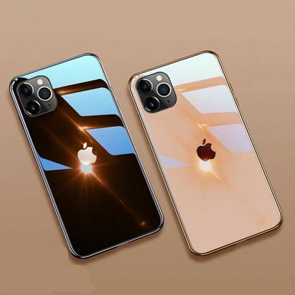 iPhone 11 Series (3 in 1 Combo) - Matte Finish Case + Tempered Glass + Camera Lens Guard