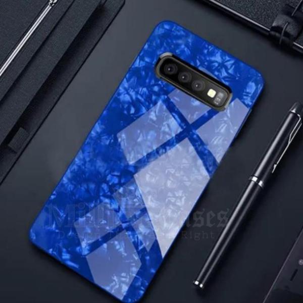 Galaxy S10 Plus Dream Shell Textured Marble Case
